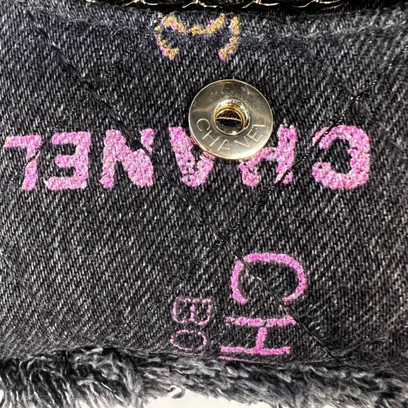 Chanel Denim Mini Fringe Flap - Picture 8 of 8